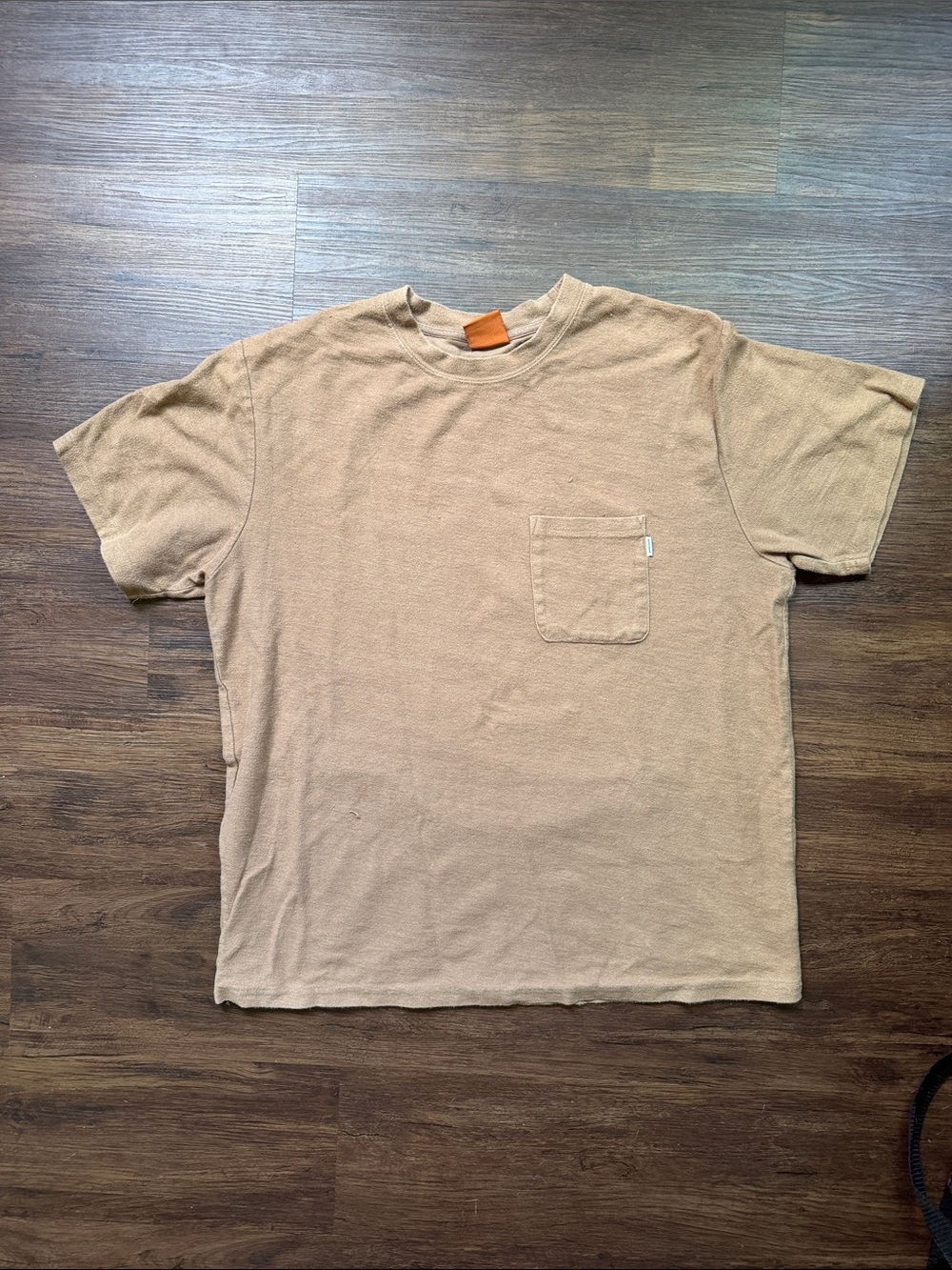 Rhythm Tan Short-Sleeve Pocket Tee